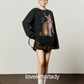 Leopard Print Oversized Sweatshirt / Leopard Casual Pants LLA0657
