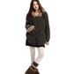 Fur Hood Loose Knit Cardigan BGS0028