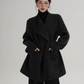 Waist Belt Wool Coat SRS0389