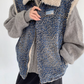 Vintage Denim Sherpa Vest YLS0998