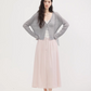 V-neck summer knit cardigan CHS0004
