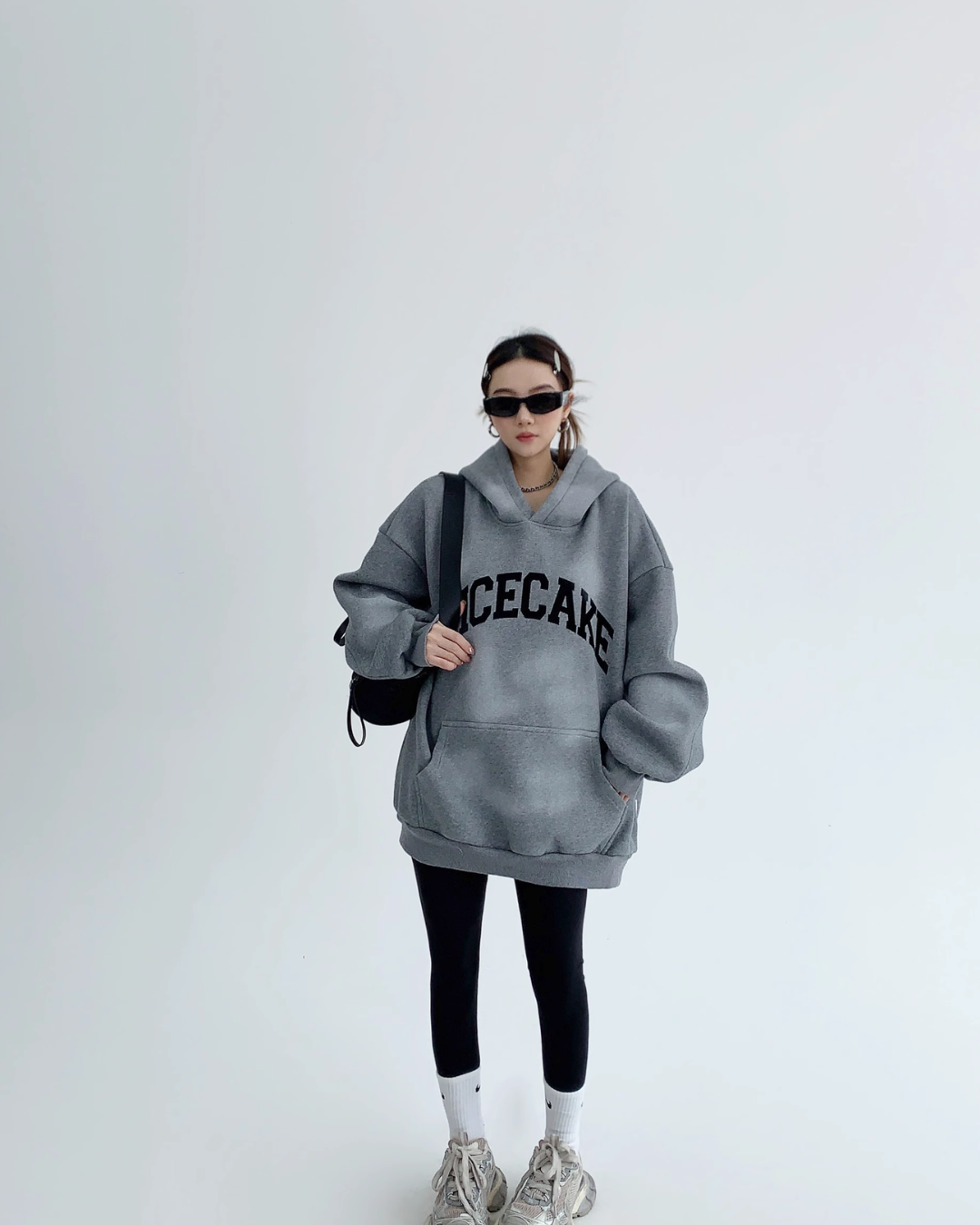 Fabricated Oversized Sweat Hoodie YLS0063