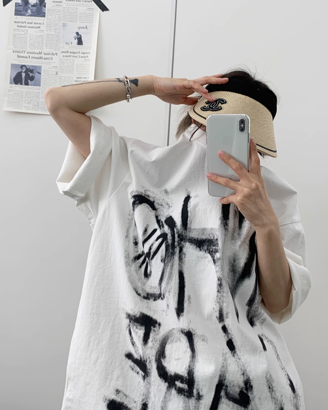 Paint Logo Big T-shirt YLS0204