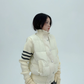 Down Vest Knit Sleeve Jacket YLS0995