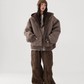 Reversible Nylon Boa Jacket ACS0307