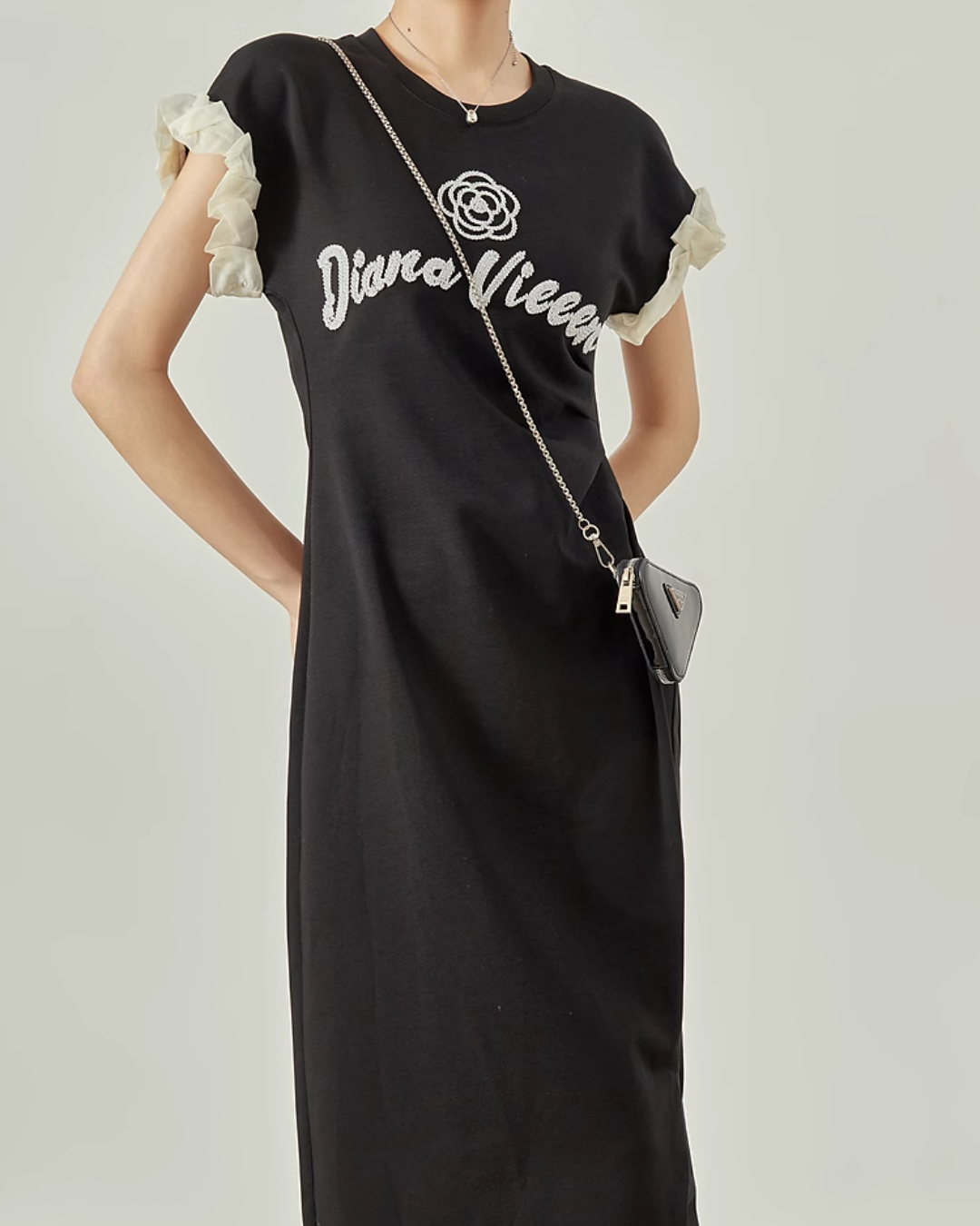 Front Logo T-Shirt Dress LLA0170