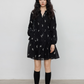 Flower Patterned Flare Dress VAS0146