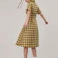 Polo Color Plaid Dress ZZF0258