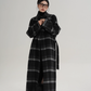 Stand Collar Paid Long Coat SRS0391