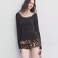 Leopard Print Tiered Shorts SPY0035