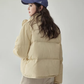 Stand Collar Short Down Jacket AMU0048