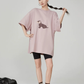 Dog Print Oversized T-Shirt FER0219