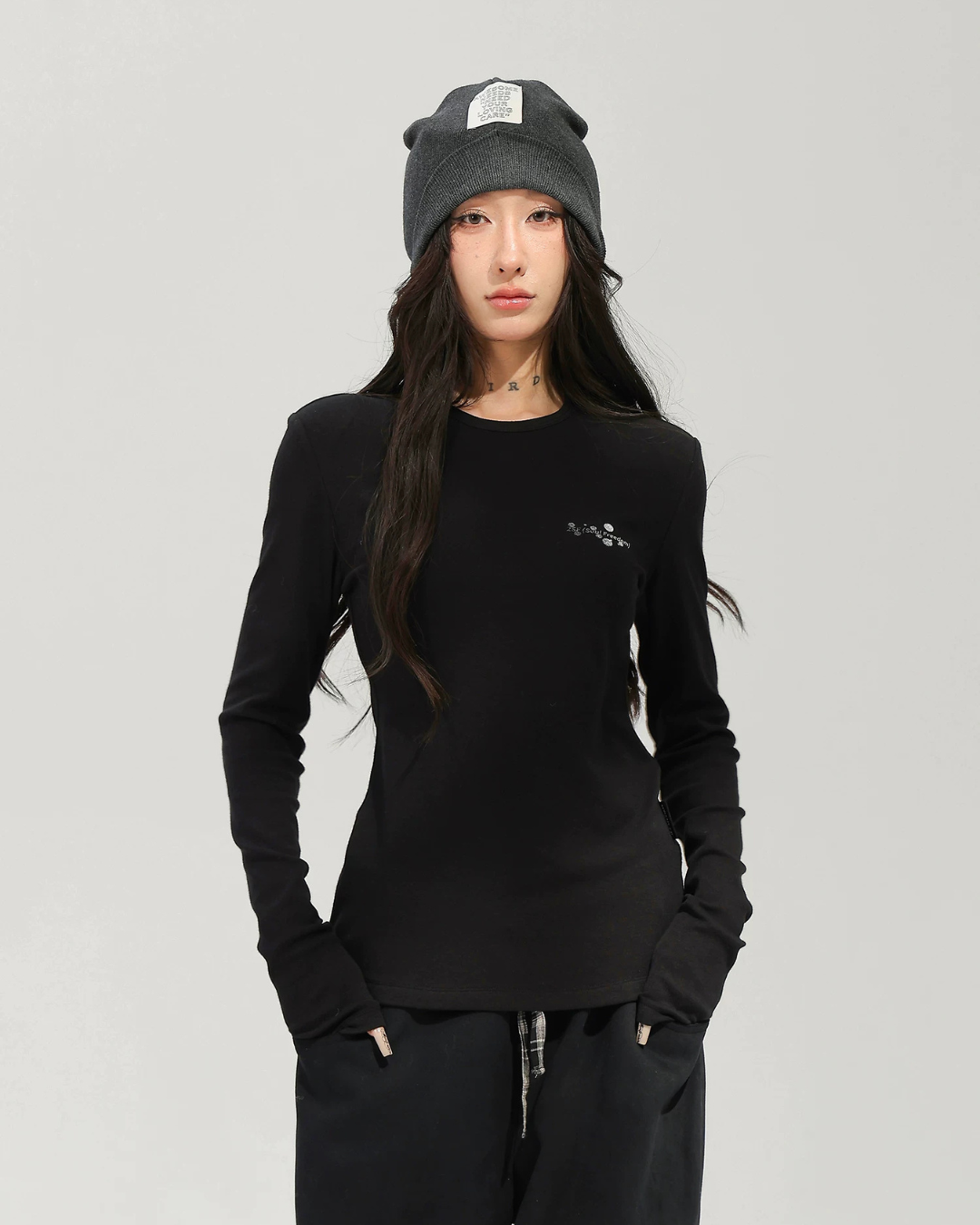 Fleece Long-Sleeve T-Shirt  ACS0390
