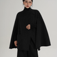 Wool Poncho Coat SRS0371
