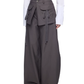Pocket Wide-Leg Pants EZK0100