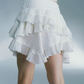 Ruffled Tiered Mini Skirt SAP0018