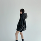 Double Zip Hooded Jacket YLS0803