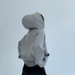 Big Hood Zip Hoodie YLS0938