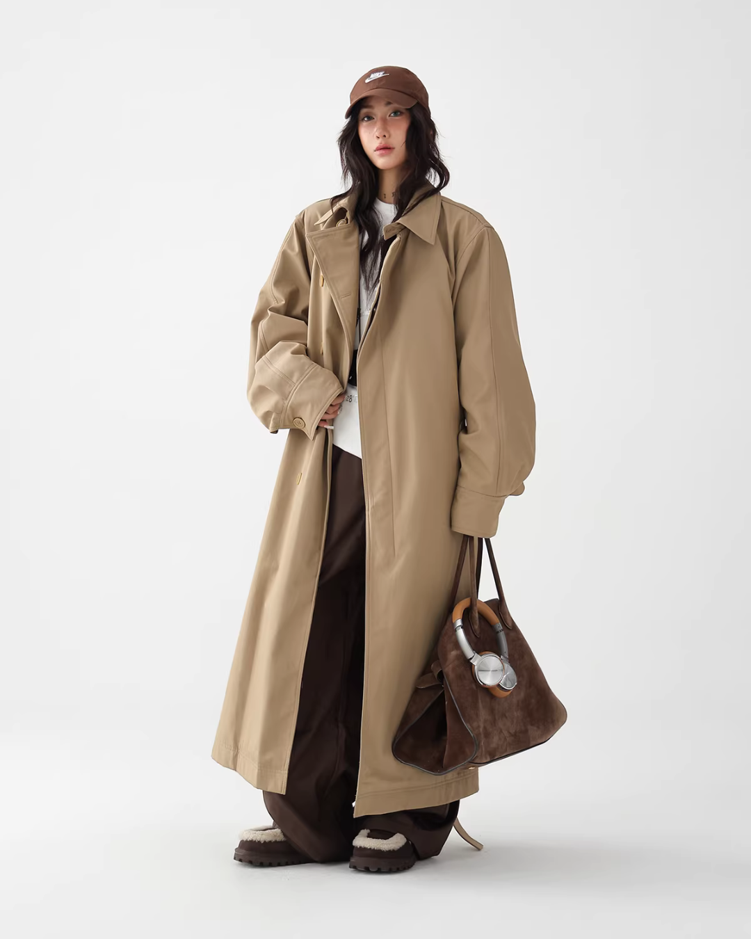 British Light Brown Long Coat ACS0353