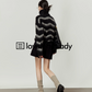 Half Zip Border Top LLA0524