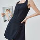 Square Neck Mini Dress FER0218