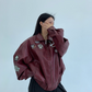 American Retro PU Leather Jacket YLS0895