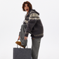 Nordic Duffle Button Knit Cardigan HGX0039
