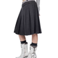 Plaid Patchwork Pleated Skirt EZK0095
