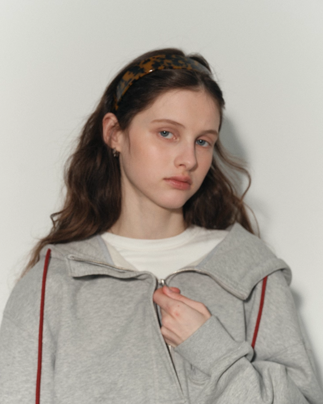 Half-Zip Hood Top RLZ0004