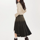 Vintage Asymmetrical Denim Skirt EPU0008