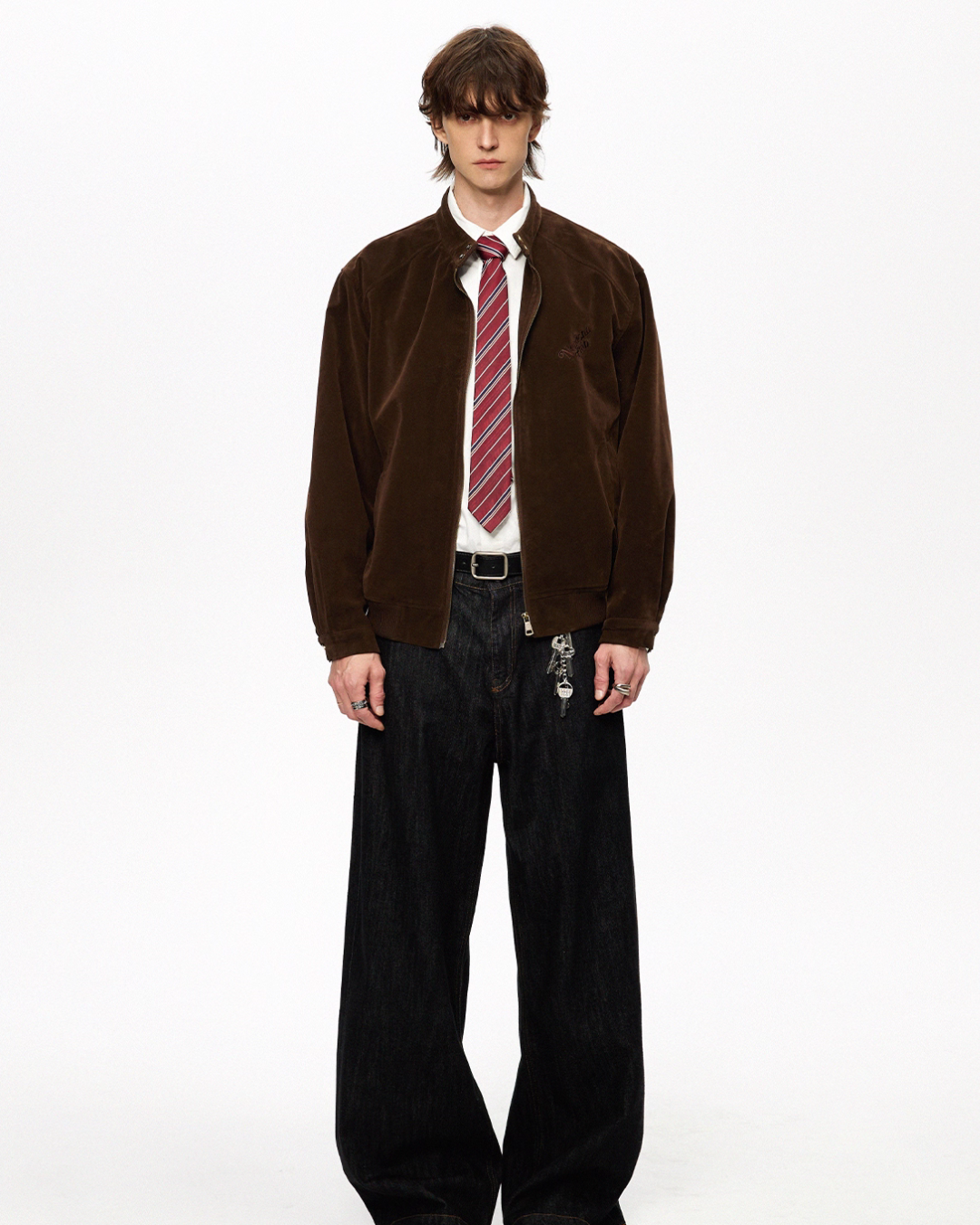 Retro Suede Simple Jacket NDC0011