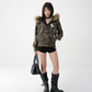 Faux Fur Camouflage Jacket ACS0271