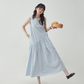 Asymmetrical Sleeveless Dress AMU0024