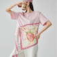 Scarf Layered Style Design Top FER0292