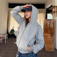 Studded Zip Up Hoodie CYE0036