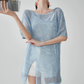 Mesh Summer Layer Tops FER0294