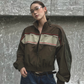 Cropped Color-Block Track Jacket WWP0015