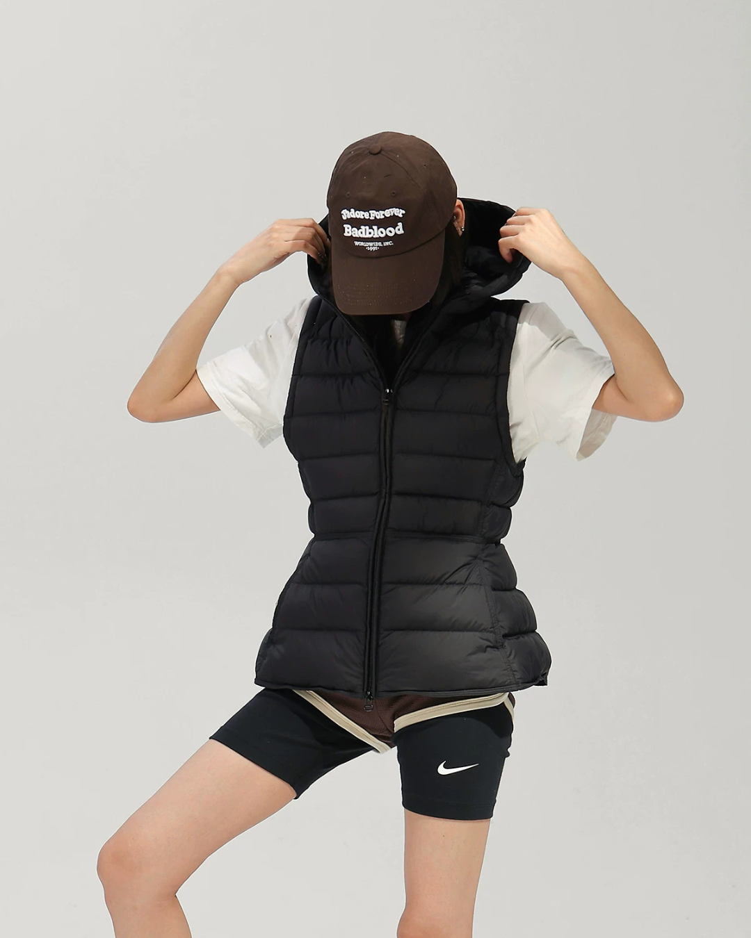 Hooded Down Vest ACS0380