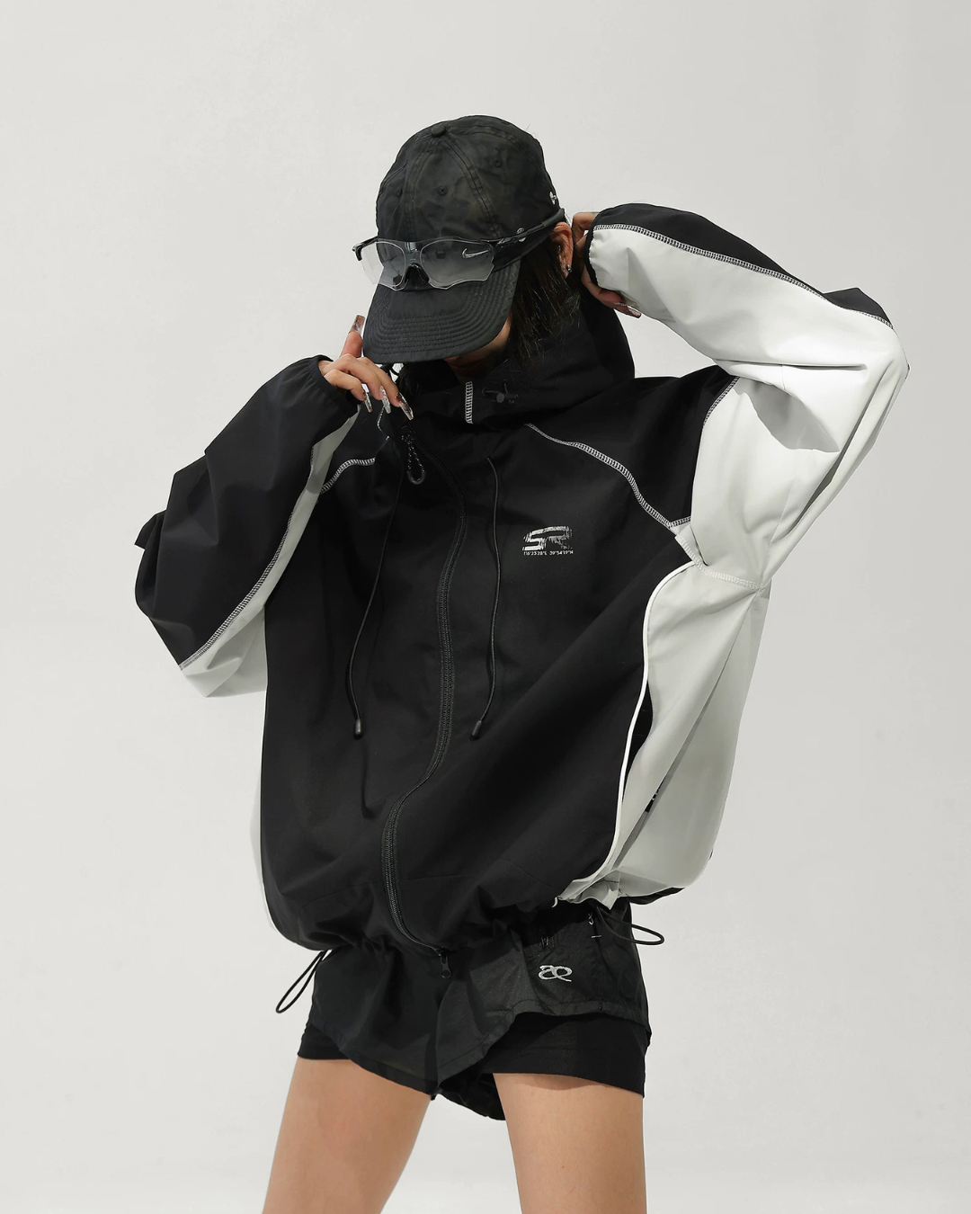 Nylon Zip-Up Blouson ACS0374