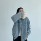 Fur Collar Denim Jacket YLS0994