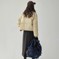Stand Collar Short Down Jacket AMU0048