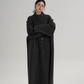 Mock Neck Long Coat SRS0407