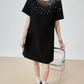 Bijou Neck Mini Dress FER0205