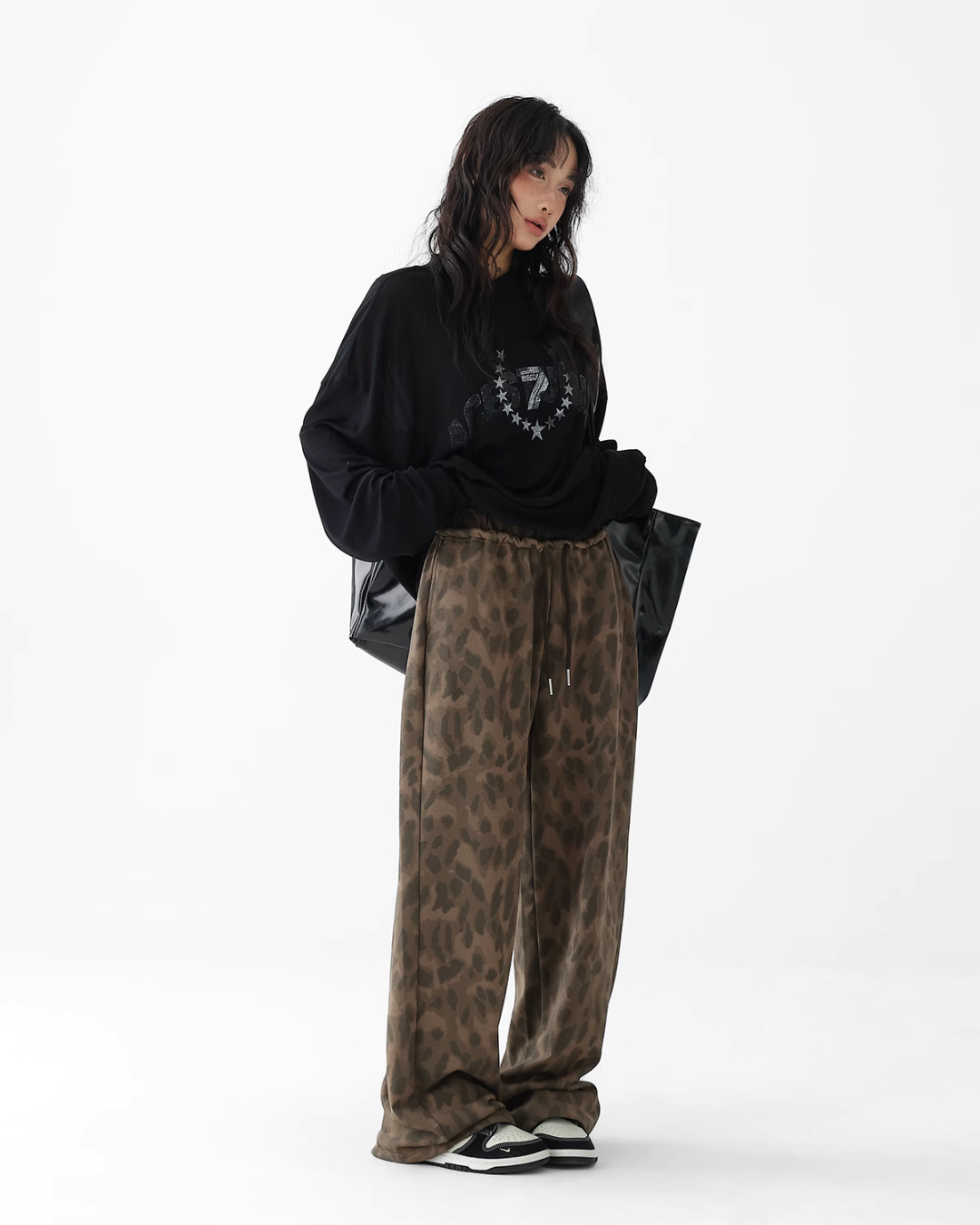 Leopard Print Loose Sweatpants ACS0260