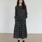 Floral Tea-Length Dress VAS0191