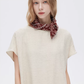 Cotton Linen Gathered Long Dress SHN0040
