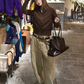 Knit Panel Quilted Knit Jacket WWP0019