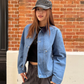 Vintage Washed Collar Denim Jacket CYE0053