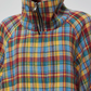Retro Plaid Trench Coat FER0038