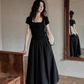 Square Neck Balloon Dress SMS0004